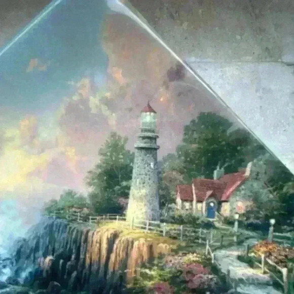 Thomas Kinkade First Edition Plate “A Light in the Dark” The Bradford Exchange - Picture 16 of 17